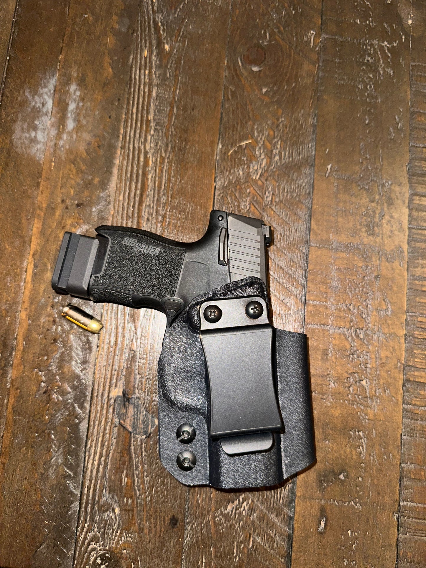 Custom Kydex holster for the P365x and standard